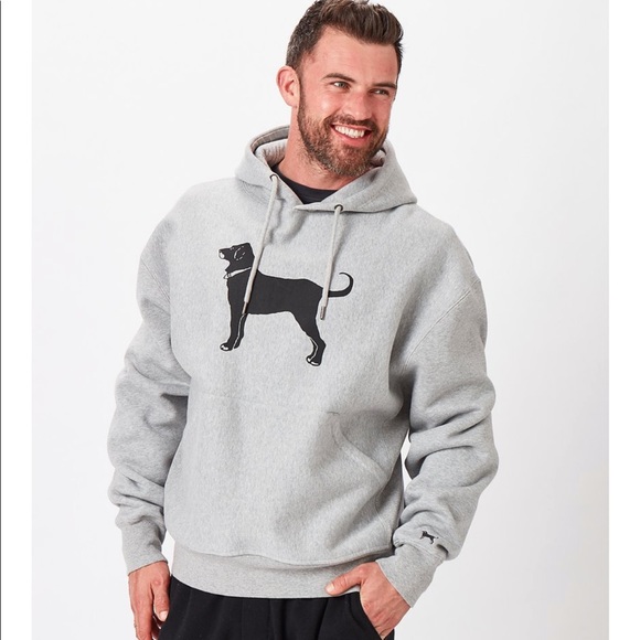 black dog sweatshirt